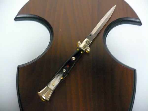 Pick lock - frank beltrame -Limited Edition 089/2024 -Italian stiletto -pugnale 28cm- corno di bufalo brasiliano - FB 28/09B - 2