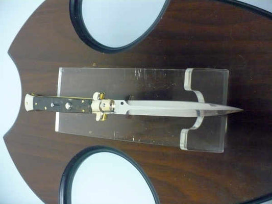 Picklock - Frank Beltrame - Italian stiletto -pugnale 28 cm, lama dagger, corno di ariete FB  P28/63 - 8