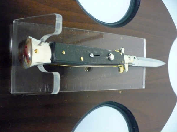 Picklock - Frank Beltrame - Italian stiletto -pugnale 28 cm, lama dagger, corno di ariete FB  P28/63 - 8