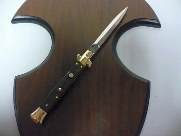 Picklock - Frank Beltrame - Italian stiletto -pugnale 28 cm, lama dagger, corno di ariete FB  P28/63 - 8