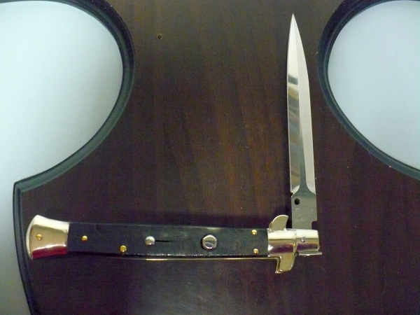 Picklock - Frank Beltrame - Italian stiletto -pugnale 28 cm, lama dagger, corno di ariete FB  P28/63 - 8