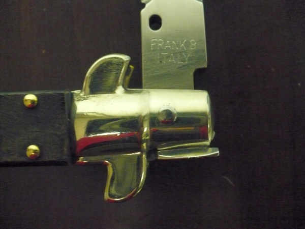Picklock - Frank Beltrame - Italian stiletto -pugnale 28 cm, lama dagger, corno di ariete FB  P28/63 - 8