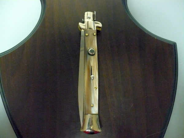 Picklock - Frank Beltrame - Italian stiletto -pugnale 28 cm, lama dagger- corno di bufalo brasiliano FB  P28/09 - 5