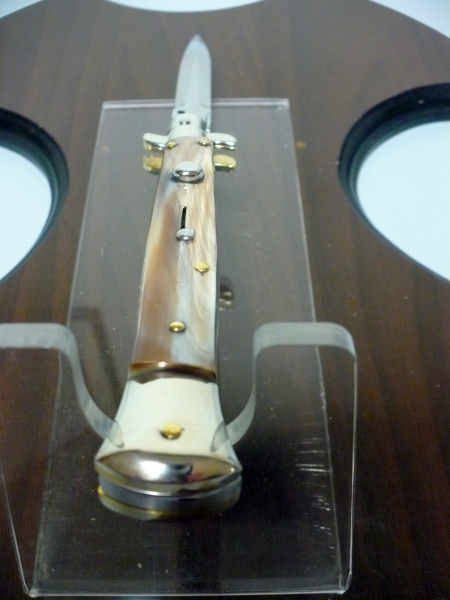 Picklock - Frank Beltrame - Italian stiletto -pugnale 28 cm, lama dagger- corno di bufalo brasiliano FB  P28/09 - 5