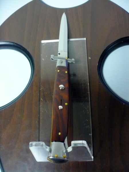 Swinguard Frank Beltrame - italian stiletto 28 cm -legno di cocobolo, lama dagger - FB 550/83D - 4