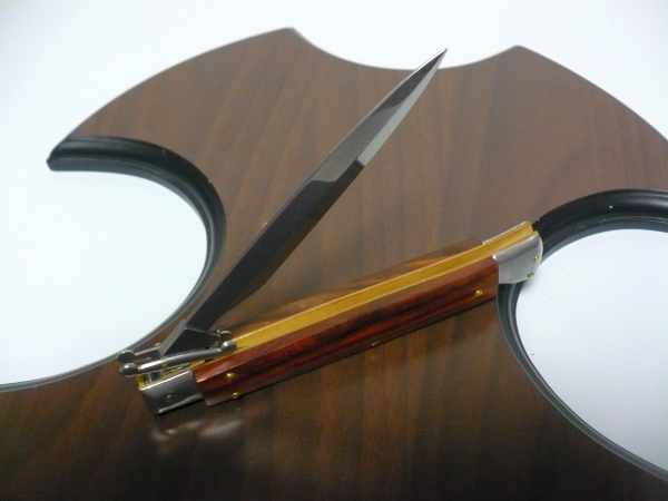 Swinguard Frank Beltrame - italian stiletto 28 cm -legno di cocobolo, lama dagger - FB 550/83D - 4
