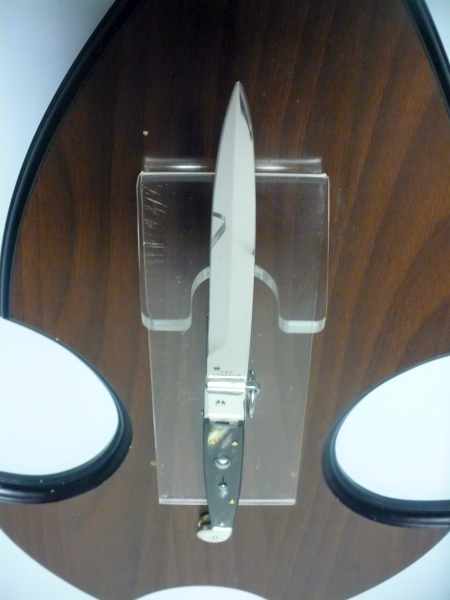 Siciliano A.G.A. Campolin sicilian fighting - italian stiletto 30 cm - brazilian buffalo horn - 1