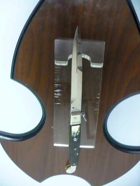 Siciliano A.G.A. Campolin sicilian fighting - italian stiletto 30 cm - brazilian buffalo horn - 6