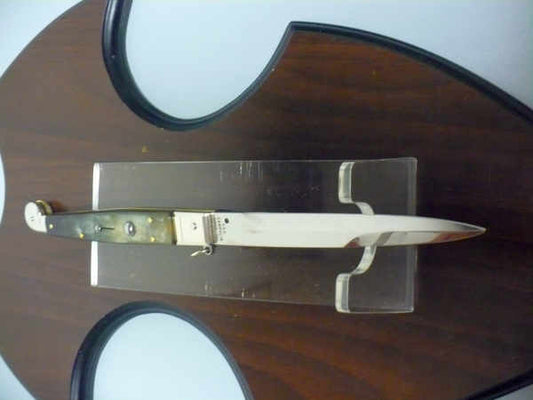 Siciliano A.G.A. Campolin sicilian fighting - italian stiletto 30 cm - brazilian buffalo horn - 1