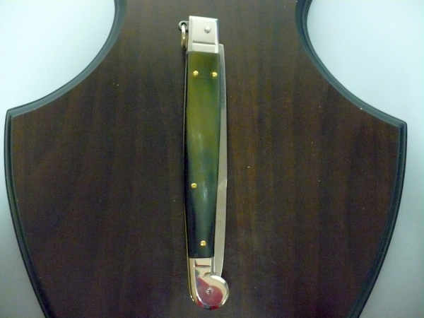 Siciliano A.G.A. Campolin sicilian fighting - italian stiletto 30 cm - brazilian buffalo horn - 1