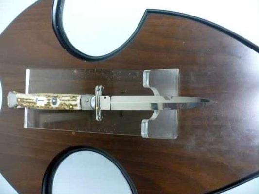 Swinguard Frank Beltrame - italian stiletto 28 cm - corno di cervo / deer horn -  FB 550/63D - 1